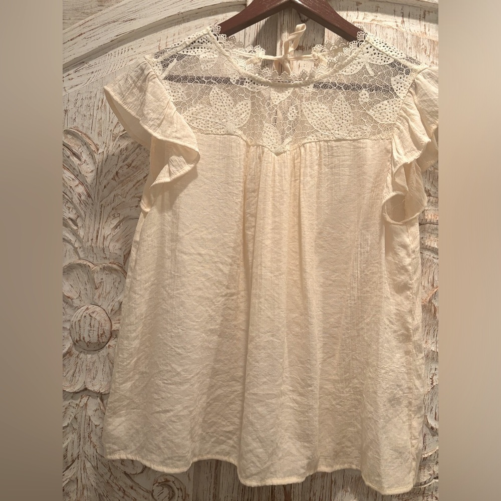 Boho Lace detailed blouse - Picture 2 of 4